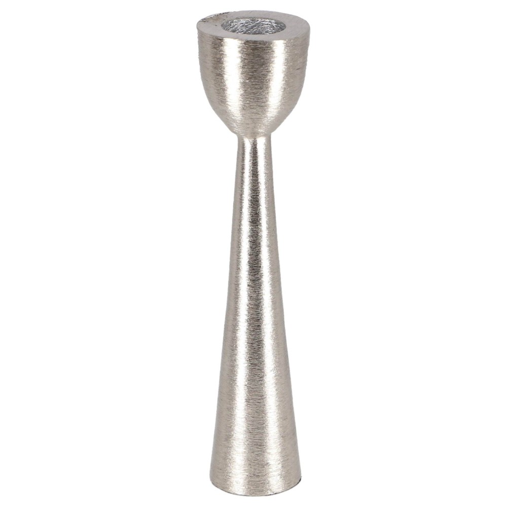 Vtwonen candle holder silver coloured 17 cm