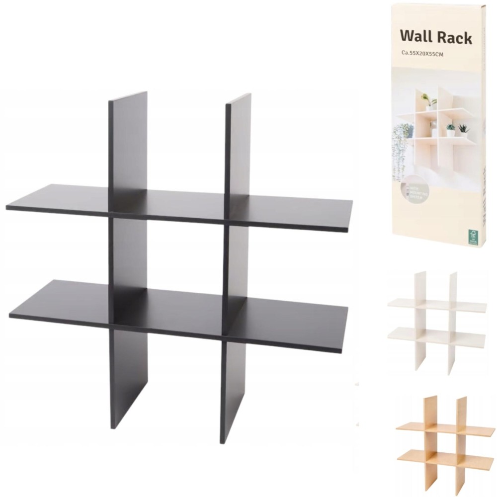 Wall rack 55 cm 3 assorti (range of random design))
