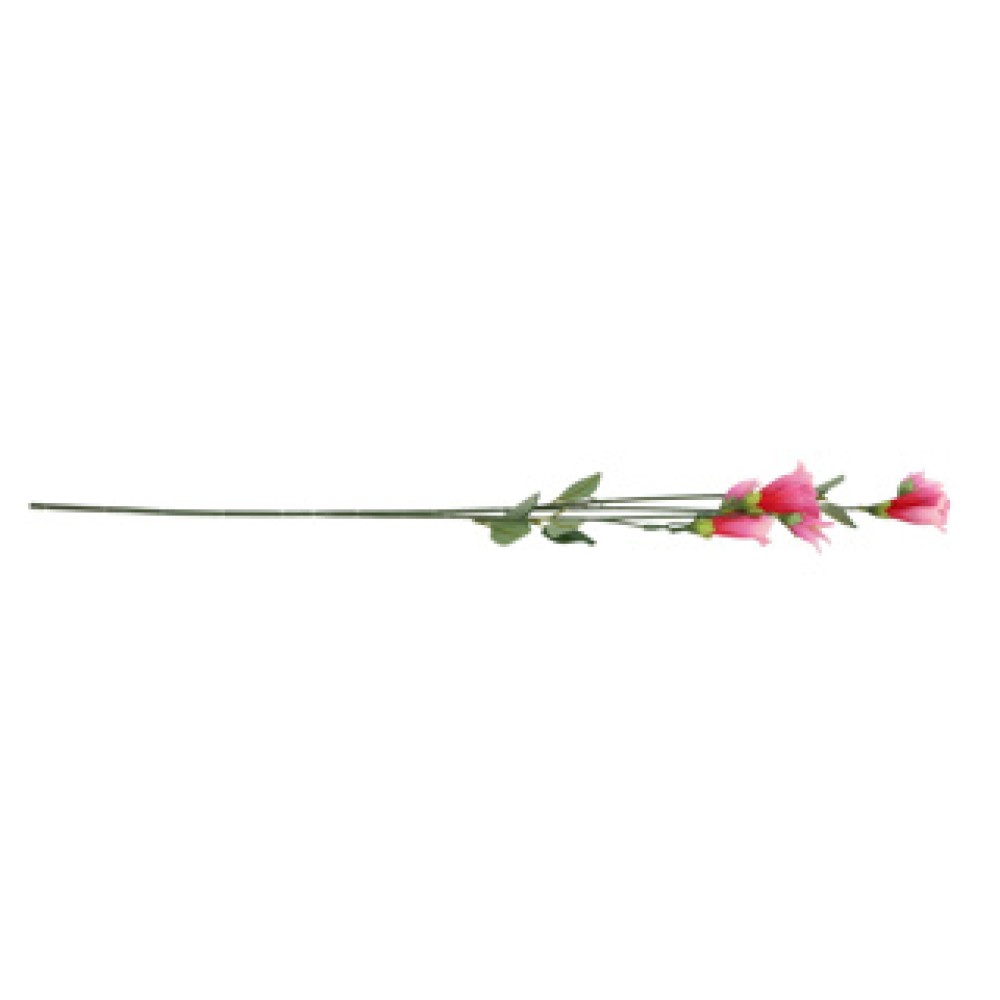 Art flower "Campanula" light pink silk 60 cm