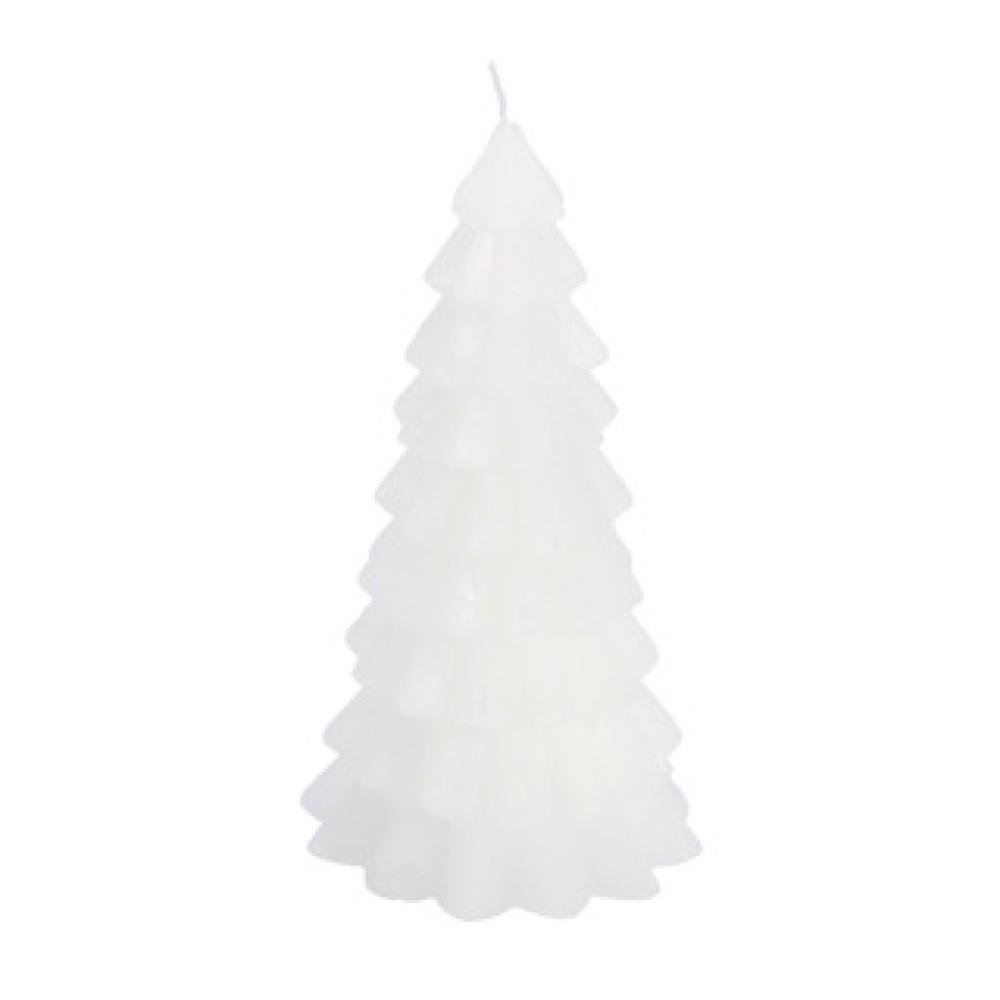 Candle Tree White 10x10x20cm