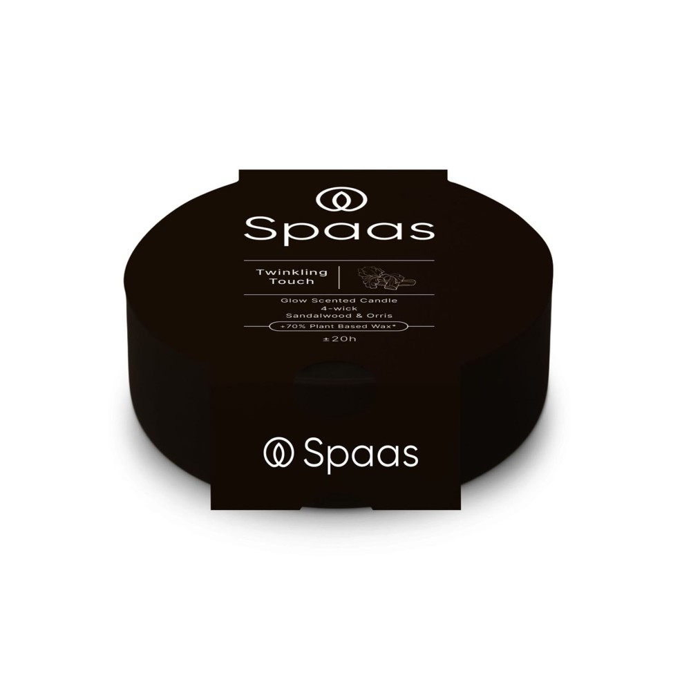 Spaas Glow Scented Candle 4-wick 20h - Twinkling Touch