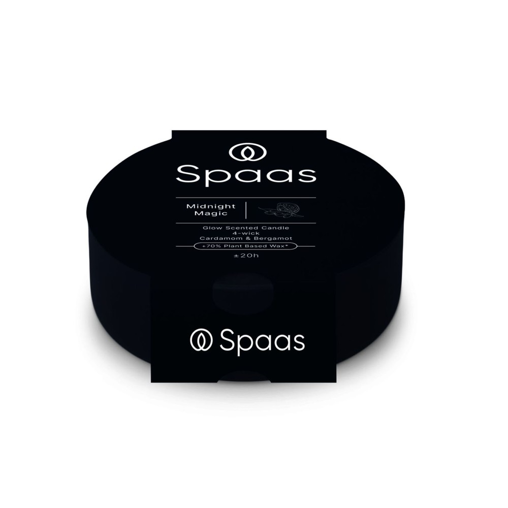 Spaas Glow Scented Candle 4-Wake 20h - Midnight Magic