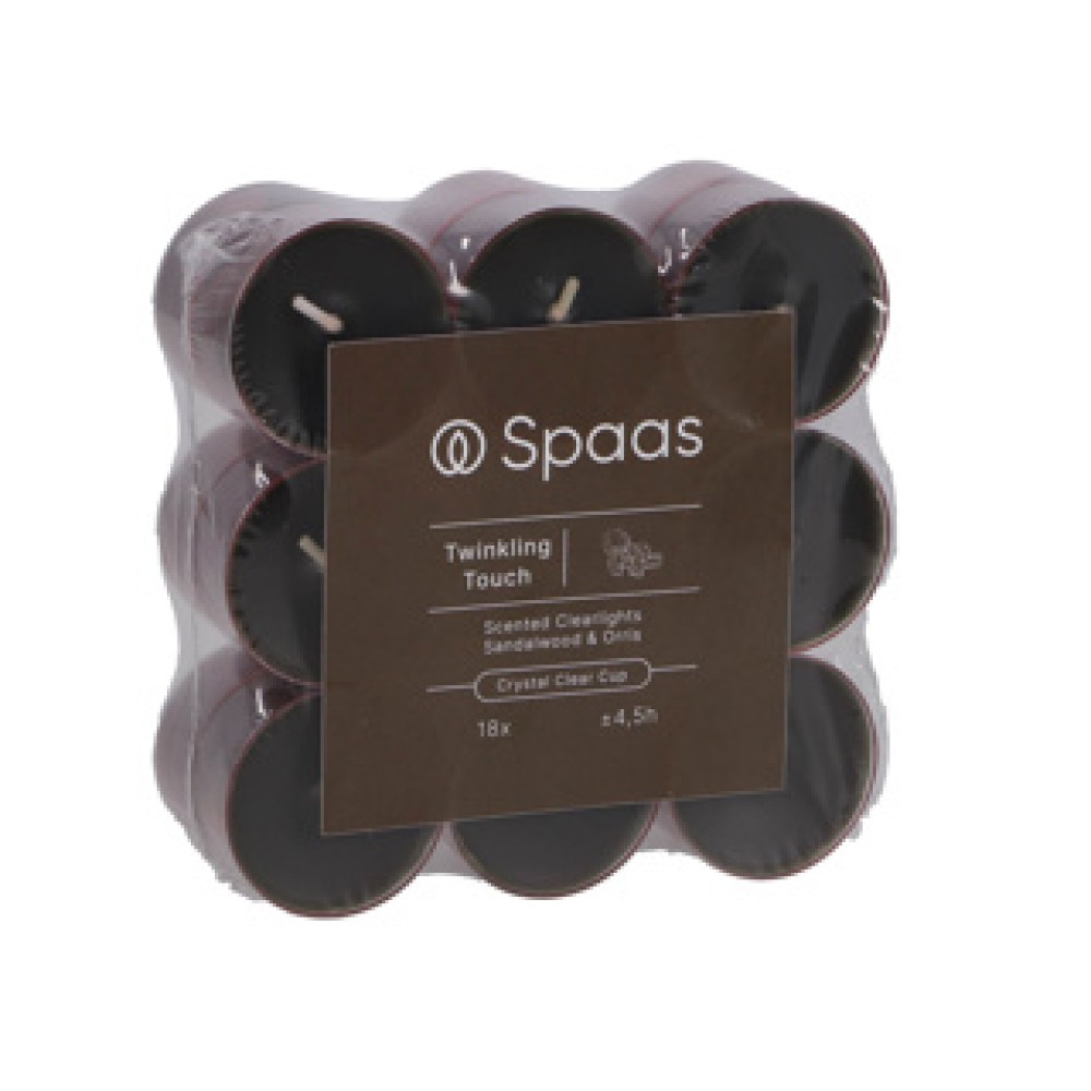Spaas Scented clearlights block pack x18 4,5h - Twinkling Touch