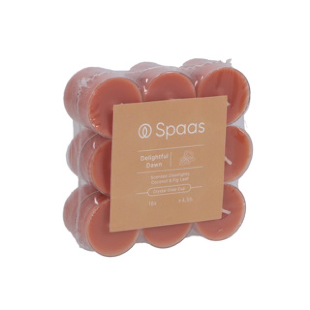 Spaas Geurende clearlights blokverpakking x18 4,5u - Delightful Dawn