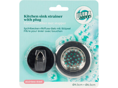Gootsteenfilter met stopper