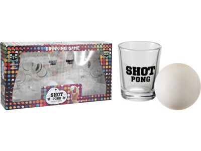 Shot pong set van 14sts