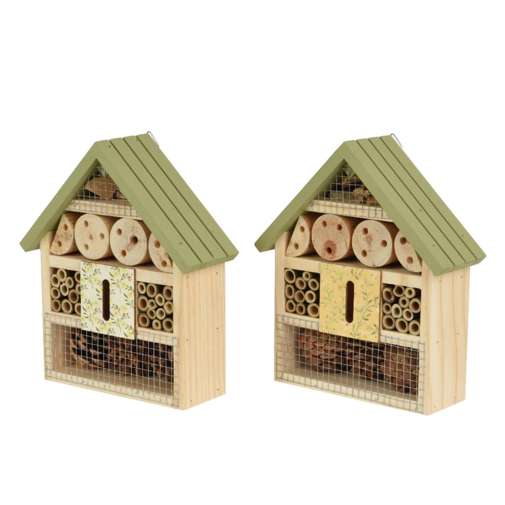 Insect house firewood 2 assorti (series of random design))