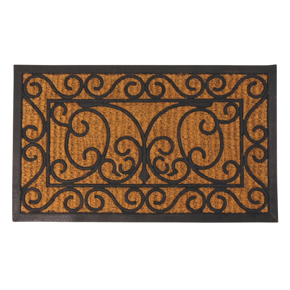 Doormat rubber/coco L