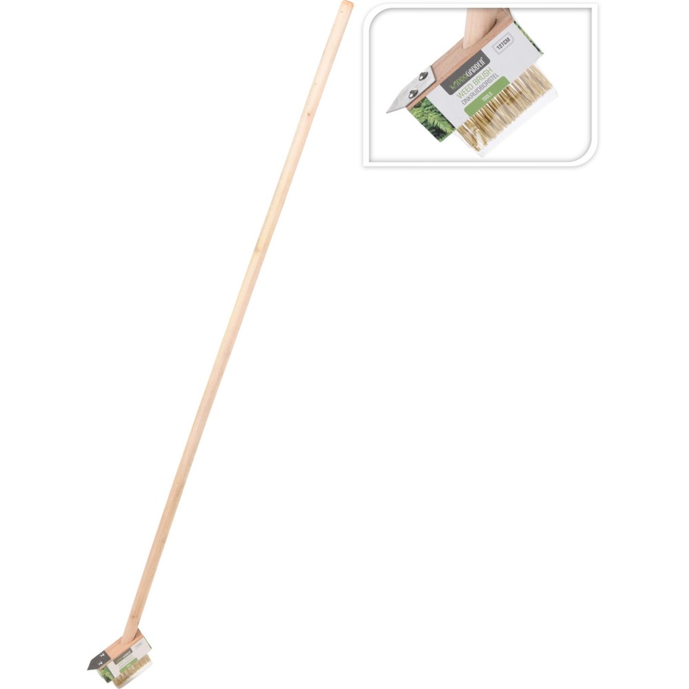 Weedbrush wooden stem