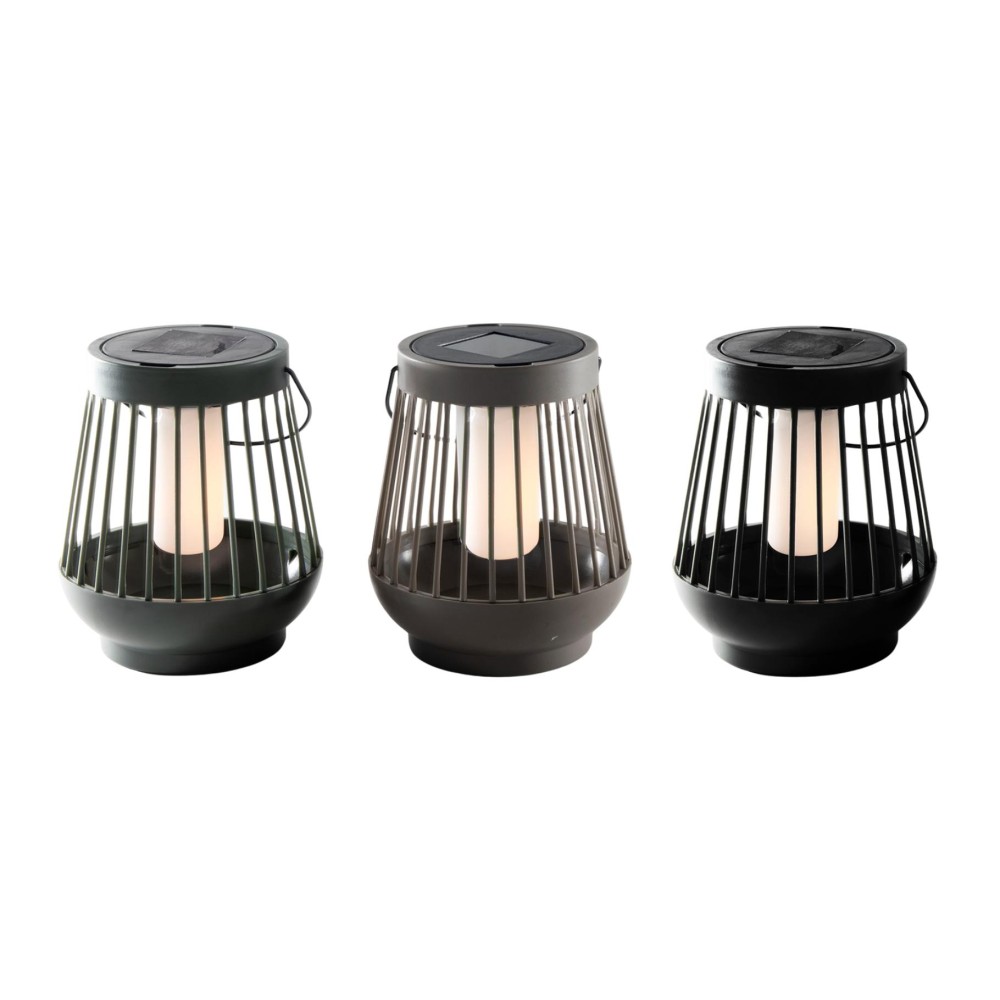 Lantern lines flame 13cmx15cm solar 3 assorti (series random version))