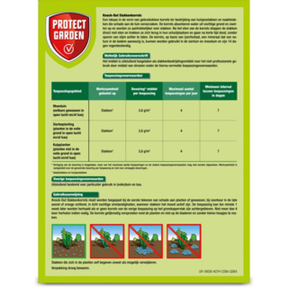 Protect Garden Knock-Out snail pellets 1kg