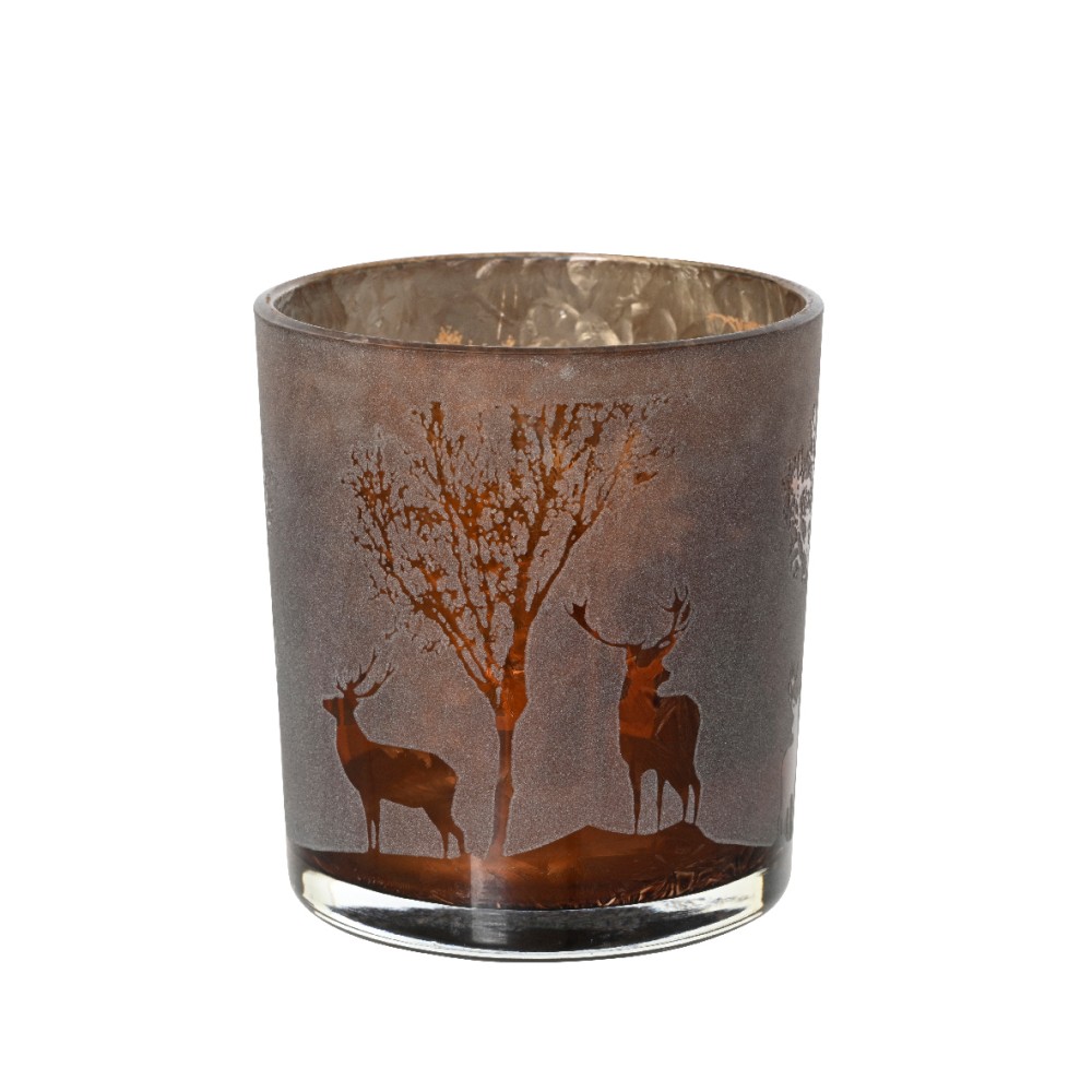 Tea-light holder glasdia7.3cm x H.8cm