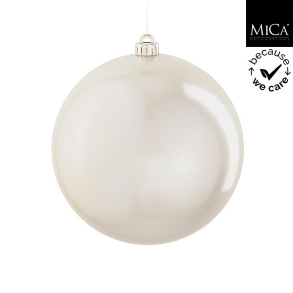 Bal onbreekbaar creme parelmoer - d15cm