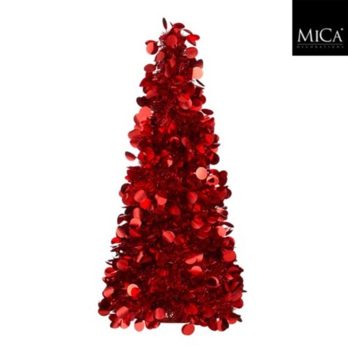 Kerstboom rood - h60xd22cm