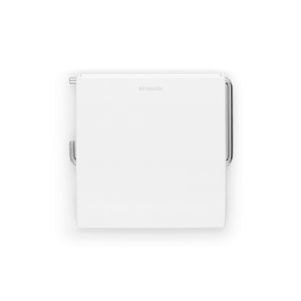 Brabantia ReNew Toiletrolhouder met klep - White