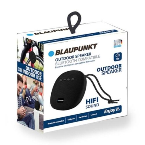 Blaupunkt BLP3120 bluetooth fm speaker zwart 5w
