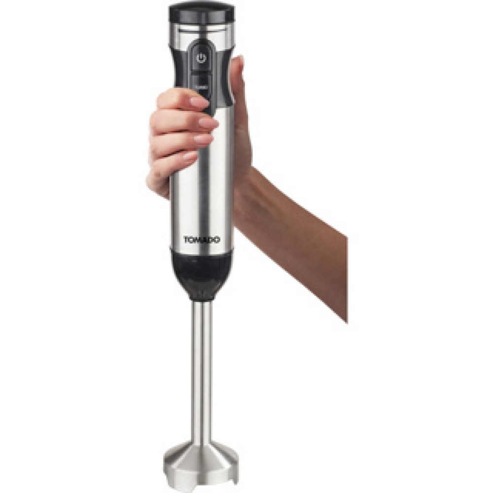 Tomado staafmixer set rvs & zwart 1000W