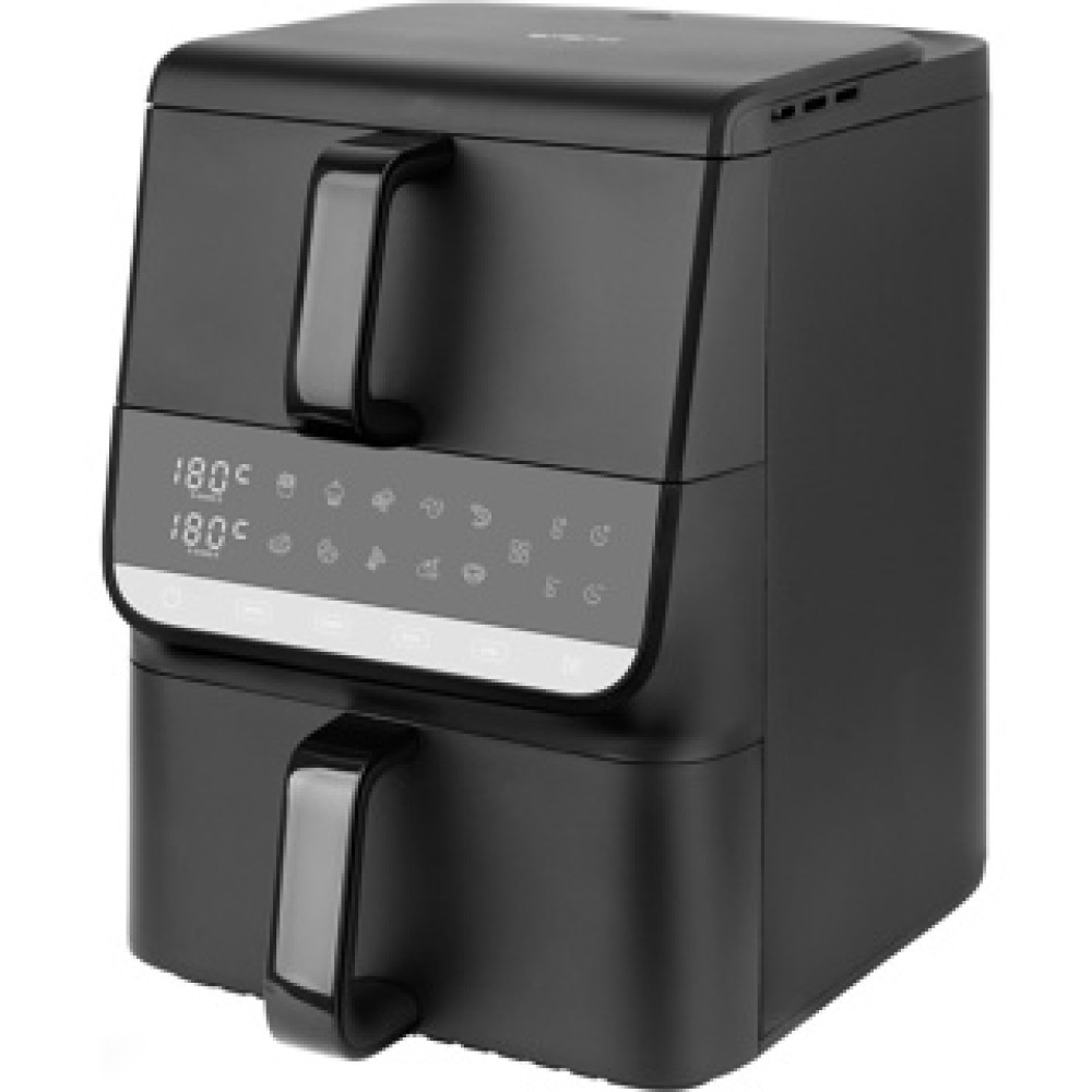 Hot air fryer double emerio af-133542