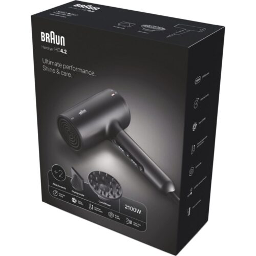 Braun HD4.2 hairdryer 2100W iontec