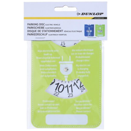 Parking disc for an electric vehicle