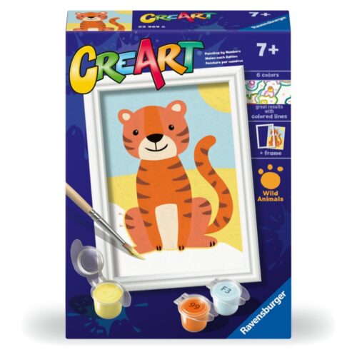 Ravensburger Creart wanted to paint tiger by number