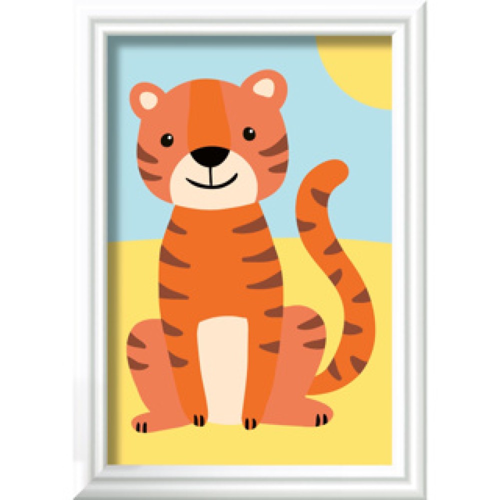 Ravensburger Creart wanted to paint tiger by number