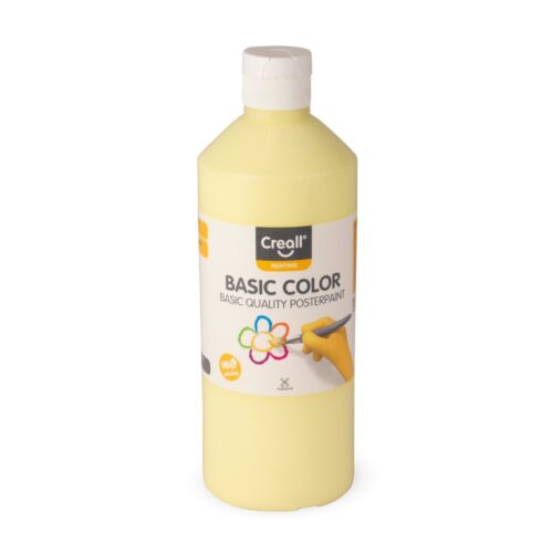 Creall Plakkaat Verf Pastel Geel 500 ML
