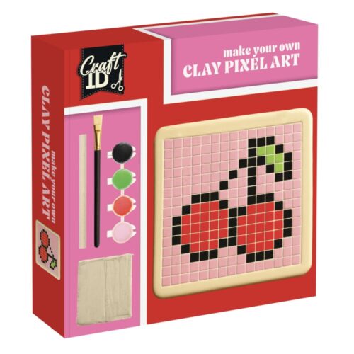 Cherry Clay Tile Pixel Set