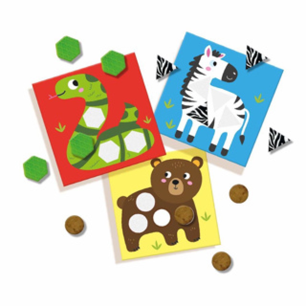 SES My First Sensory Mosaic Cards