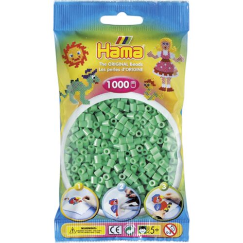 Hama String beads 1000 Pieces of Mint