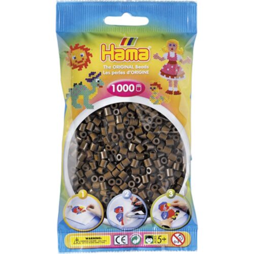 Hama Strijkkralen 1000 Stuks Choco