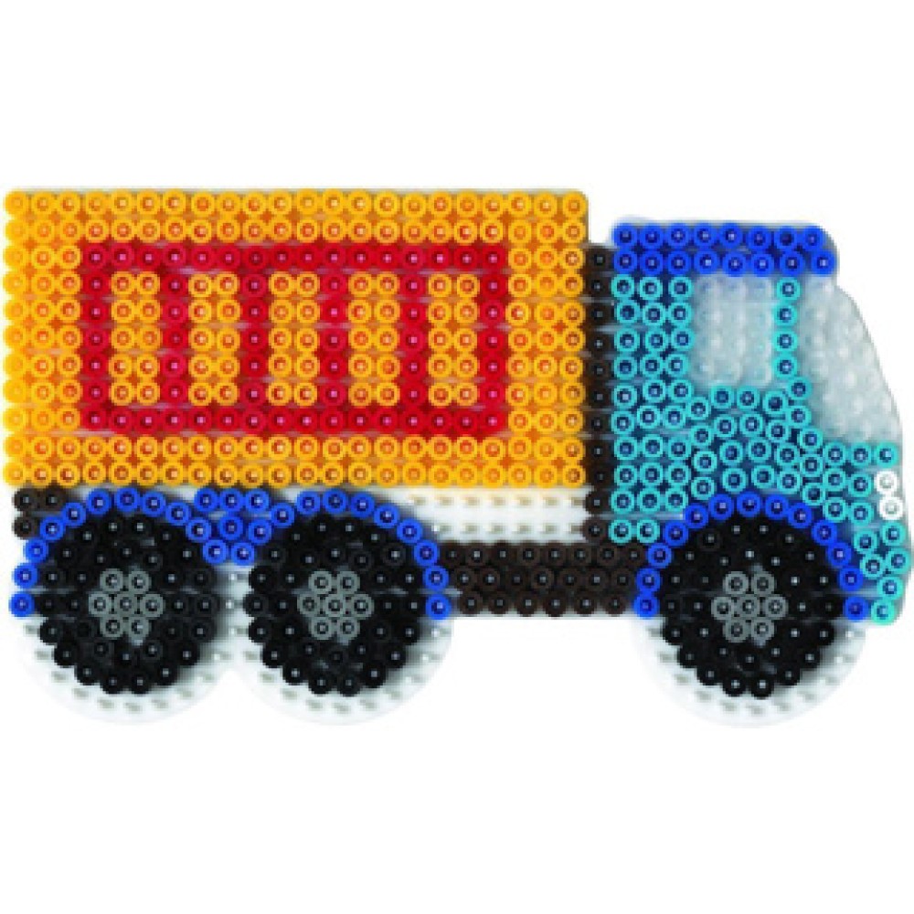 Hama Strijkkralen Grondplaat Truck Wit - Image 3