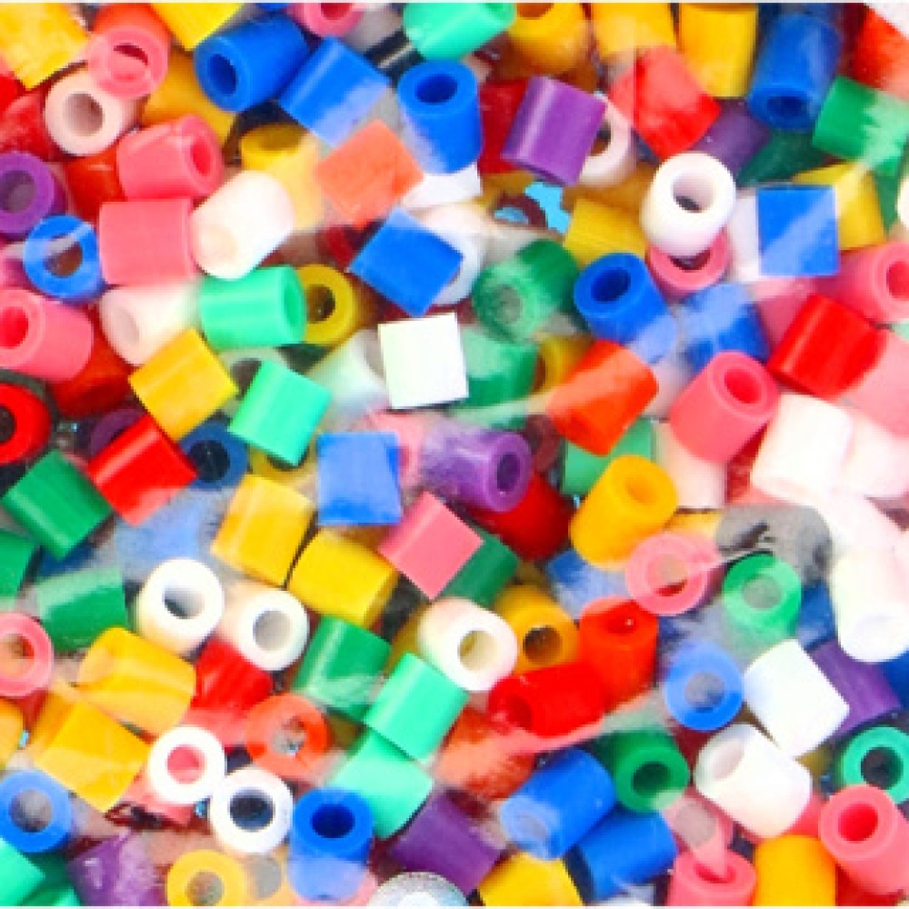 Hama String beads 1000 Pieces Primary Colors