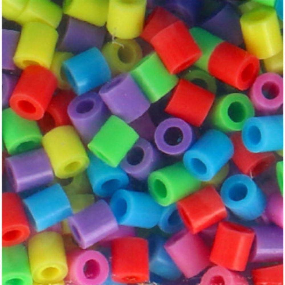 Hama String beads 1000 Pieces Pastel Colors