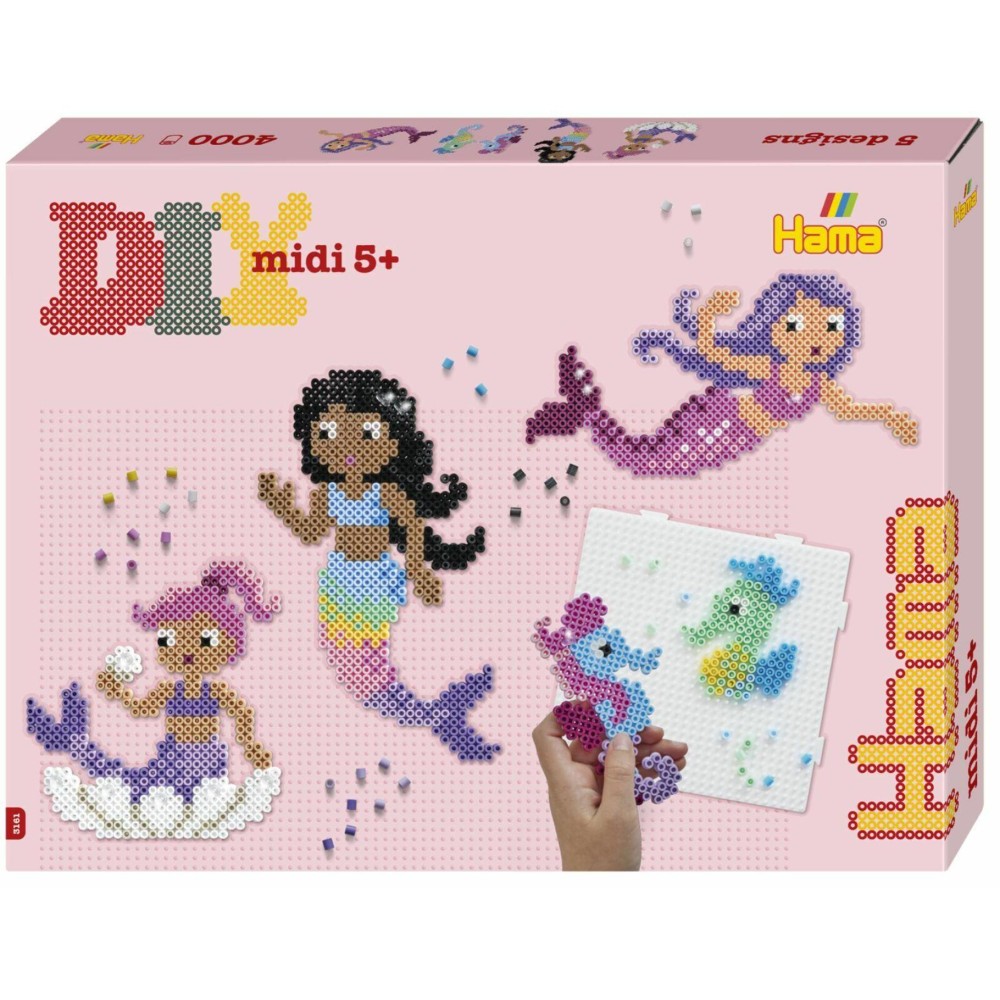 Hama string beads set Mermaids 4000 delicious