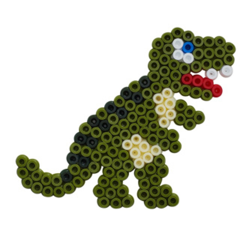 Hama strijkkralen 1100 stuks dino - Image 2