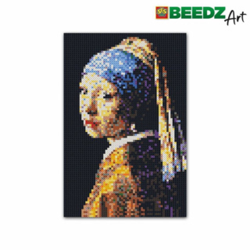 SES BEEDZ ART: String Beads Girl With Pearl