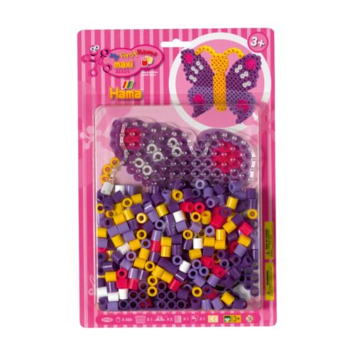 Hama Maxi String beads Blister Pack Butterfly 250 Pieces