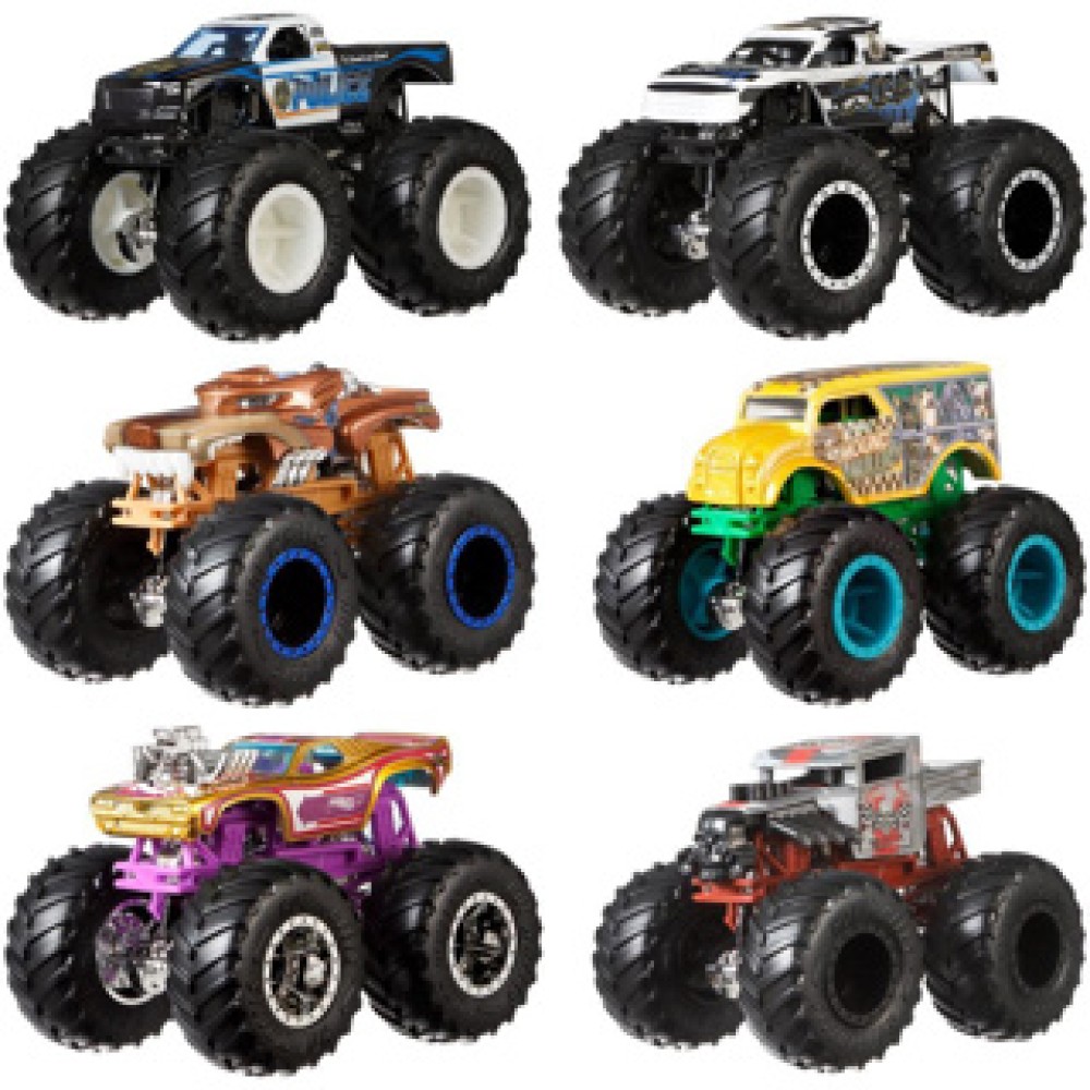 Hot Wheels Monster Trucks 1:64 2 Pack Assorti (assortiment – willekeurige uitvoering)