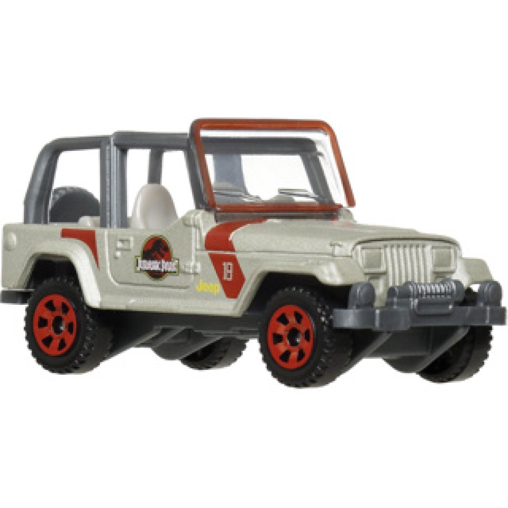 Jurassic World matchbox die cast assorti (assortiment – willekeurige uitvoering)