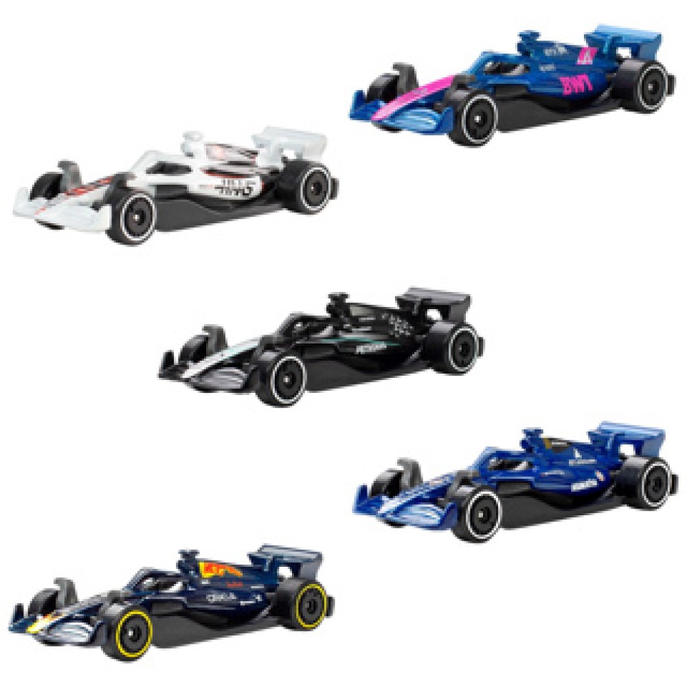 Hot Wheels diecast F1 5-pack
