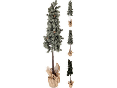 Christmas tree in pot 105cm 3ass