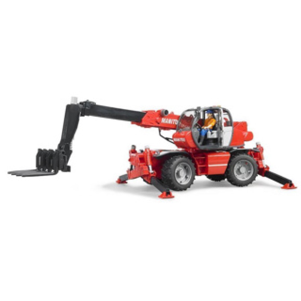 Bruder Auto Manitou Telescooplader MRT 2150 - Image 3