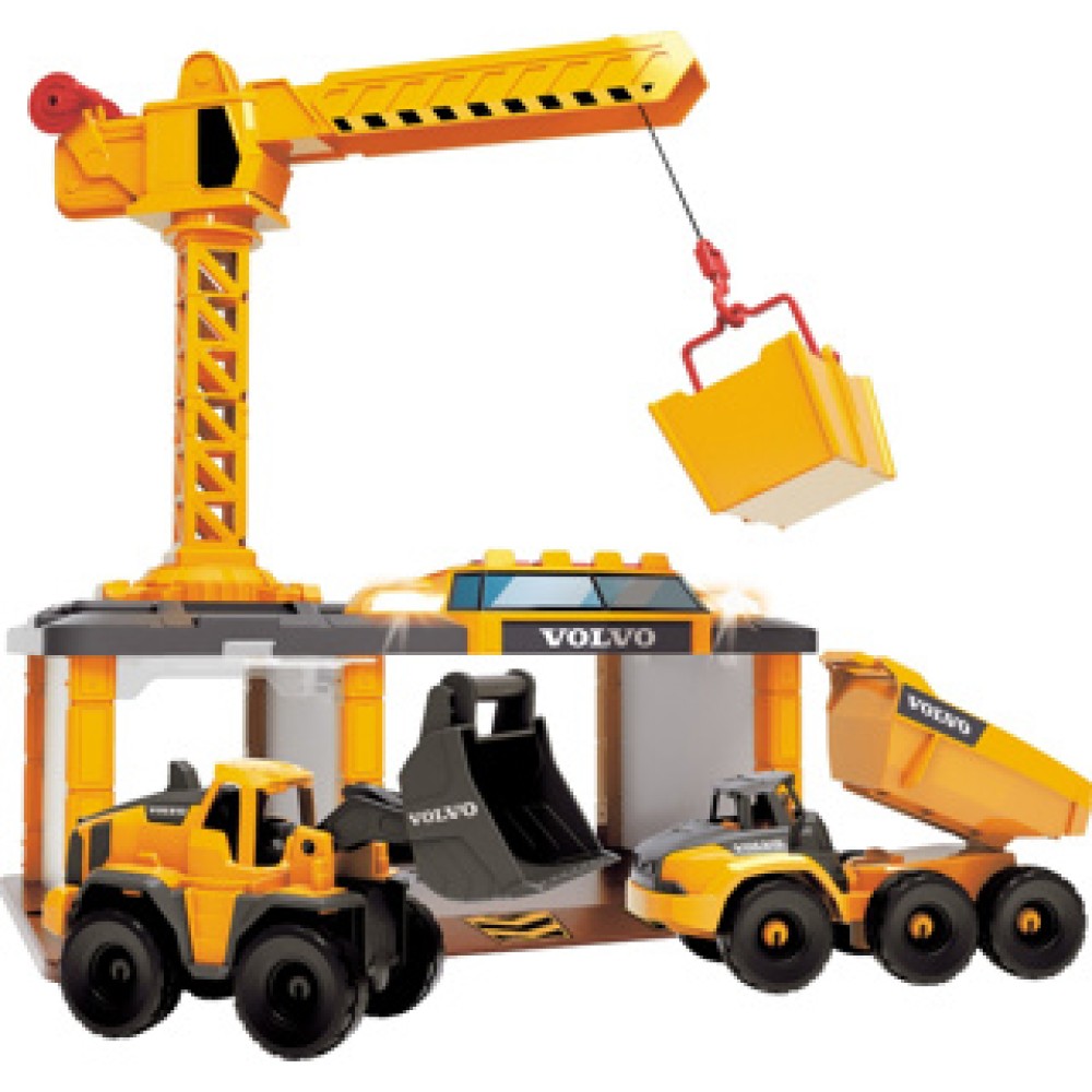 Dickie Toys Constructie Station Met Licht En Geluid