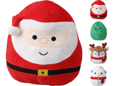 Kussen kerstfiguur 4ass