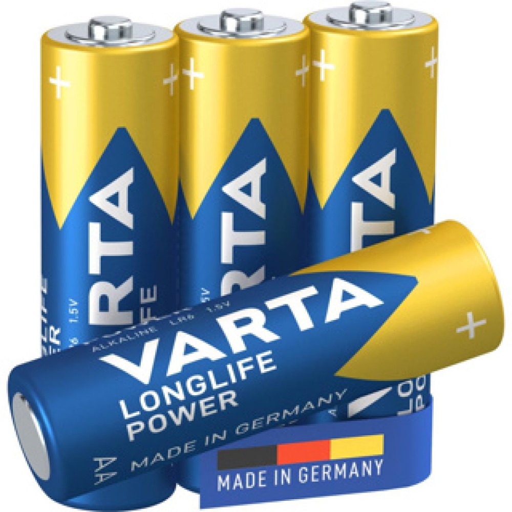 Battery AA 4x Varta Alkaline Longlife Power