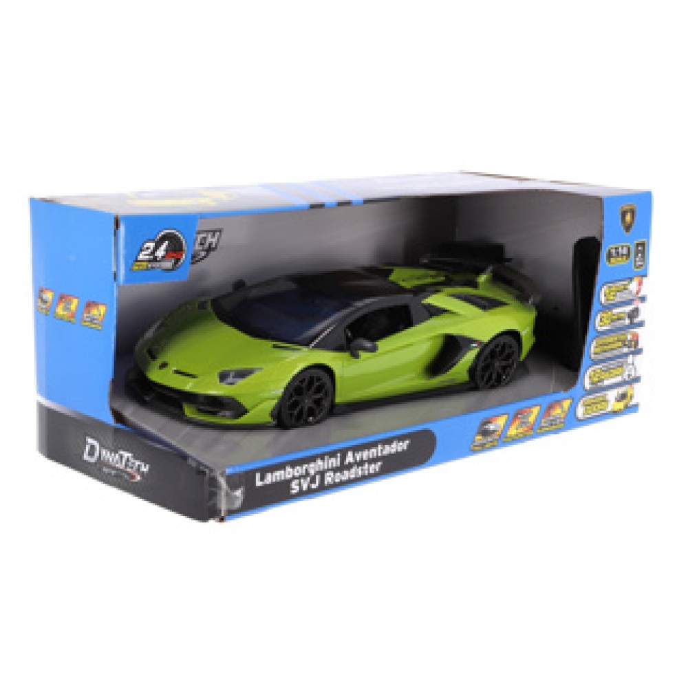 Radio-controlled car lamborghini 1:14 2.4g aventador neon green
