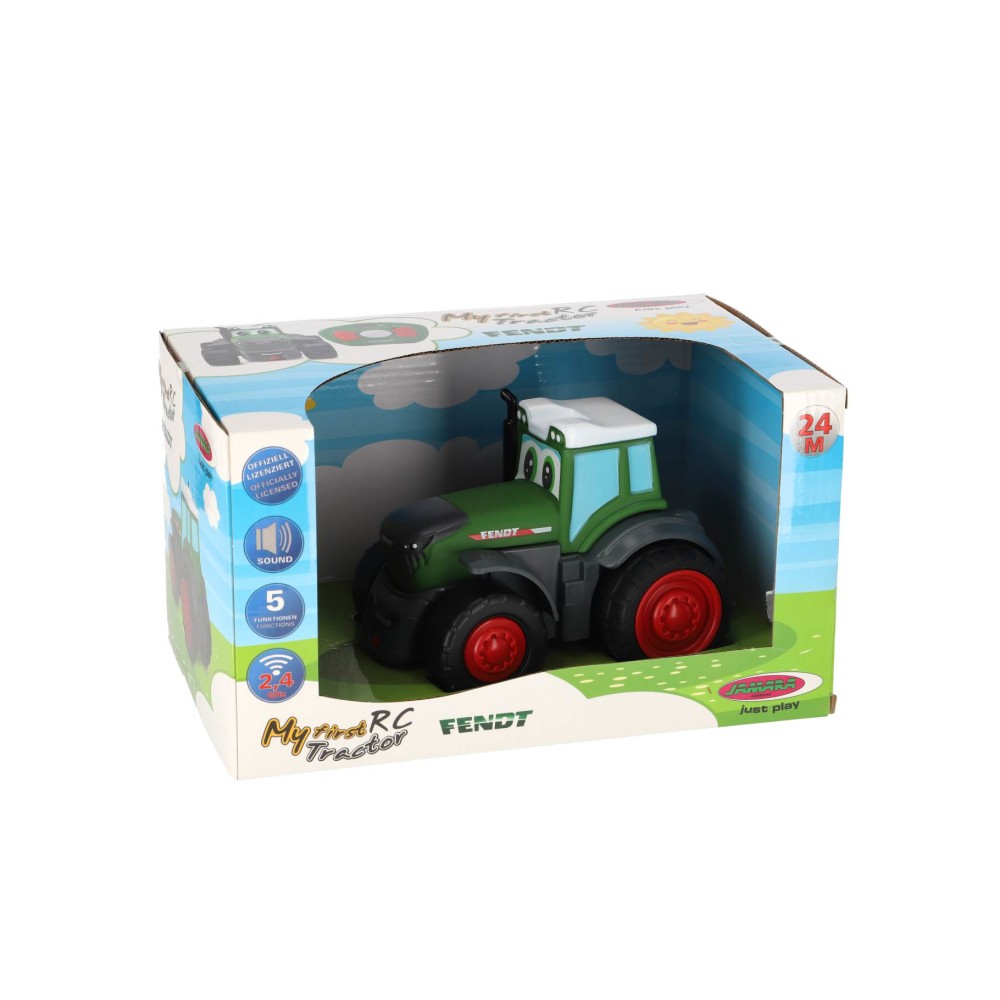 My first radiografisch bestuurbare auto Tractor Fendt met geluid 2,4GHz