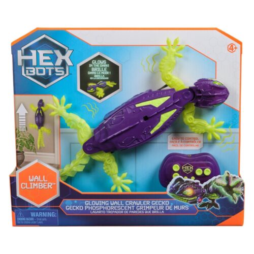 Hexbots Wall Crawler Gecko  Glow In The Dark
