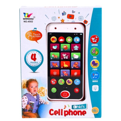 Mobiele telefoon met licht en geluid